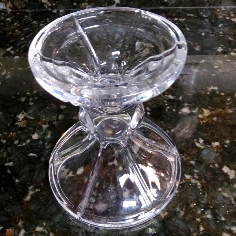 Crystal candle holder